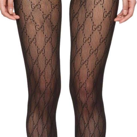 gucci womens tights black|authentic Gucci stockings.